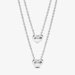 Collana Pandora Cuori Divisibili - immagine 2