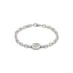 Bracciale Gucci Interlocking Con Catena Incrocio GG
