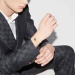 Bracciale Gucci Interlocking con Agata verde - immagine 2