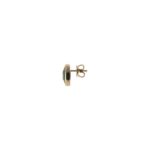 Orecchini Gucci Interlocking G Con Agata Verde Oro Rosa - immagine 3
