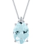 Collana Demetra Bears Acquamarina