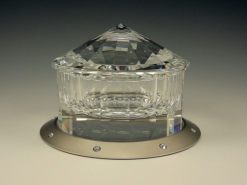 371-1 SWAROVSKI SHIVA DOSE BOX CRISTALLO 1993 - immagine 1