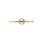 Bracciale Rigido Gucci Horsebit con Morsetto Oro Giallo - immagine 3