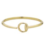 Bracciale Rigido Gucci Horsebit con Morsetto Oro Giallo - immagine 4
