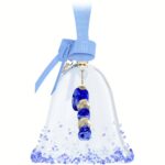 Cristallo Swarovski Decorazione Campanella Holiday Cheers Blu - immagine 2