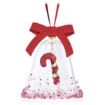 Cristallo Swarovski Decorazione Campanella Holiday Cheers Dulcis Rosso