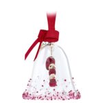 Cristallo Swarovski Decorazione Campanella Holiday Cheers Dulcis Rosso - immagine 3