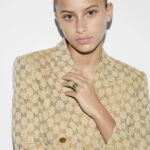 Anello Gucci Interlocking G Con Agata Verde - immagine 2