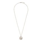 Collana Gucci Interlocking Con Madreperla e Diamanti