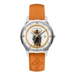 Orologio Camurrìa Testa di moro Arancione