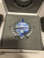 Portafoto Swarovski Fiore Blu - immagine 3