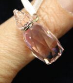 Set Ornamenti Swarovski Ciuccio e Biberon Rosa - immagine 3