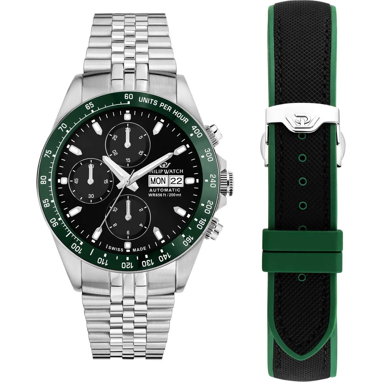 39077 Orologio Philip Watch Caribe Cronografo automatico - immagine 1
