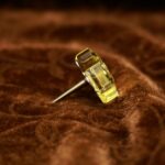 Cristallo Swarovski Porta Candele Giallo