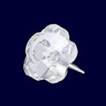 Cristallo Swarovski Porta Candele Trasparente