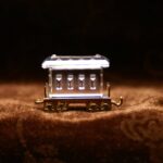 Cristallo Swarovski Carrozza Treno Passeggeri Crystal Memories