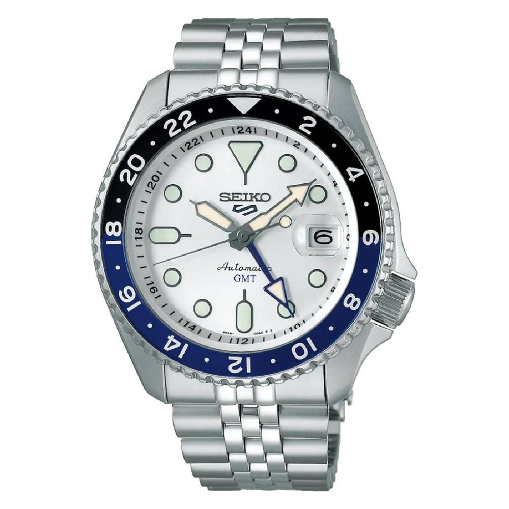 39511 Orologio Seiko 5 Sport GMT Bianco - immagine 1