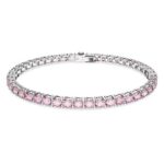 Bracciale Swarovski Matrix Tennis Rosa L