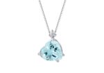 Collana Demetra Bears Acquamarina Cuore