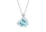 Collana Demetra Bears Acquamarina Cuore - immagine 2