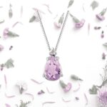 Collana Demetra Bears Ametista Goccia - immagine 2