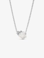 Collana Pandora Rosa Bianca