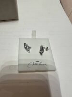 Orecchini Miluna Oro Bianco e Diamanti - immagine 2