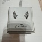 Orecchini Miluna Oro Bianco e Diamanti