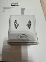 Orecchini Miluna Oro Bianco e Diamanti