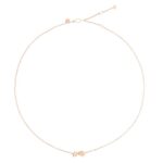 Collana DoDo Stella Comete Oro Rosa e Diamante