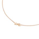 Collana DoDo Stella Comete Oro Rosa e Diamante - immagine 2