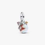 Charm Pandora Disney Cip e Ciop e Pallina di Natale - immagine 2