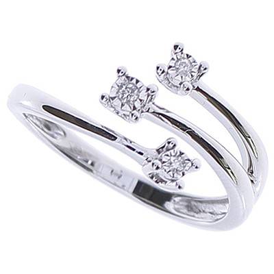43817 Anello Bliss Rugiada Trilogy - immagine 1