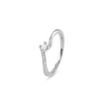 Anello Solitario Bliss Platino