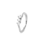 Anello Trilogy Bliss Platino