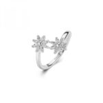 Anello Rosato Gaia Fiori