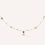 Collana Rosato Gaia Fiori Corta - immagine 3