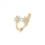 Anello Rosato Gaia Fiori