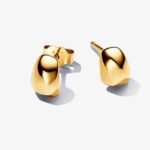 Orecchini Pandora Goccia Linea Sinuosa