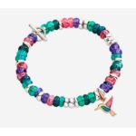 Bracciale Dodo Rondelle Argento e Plastica riciclata - immagine 3