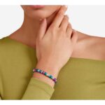 Bracciale Dodo Rondelle Argento e Plastica riciclata - immagine 2