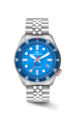 Orologio Lorenz Shark 5 Professional Diver Madreperla Blu
