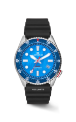 Orologio Lorenz Shark 5 Professional Diver Madreperla Blu - immagine 4