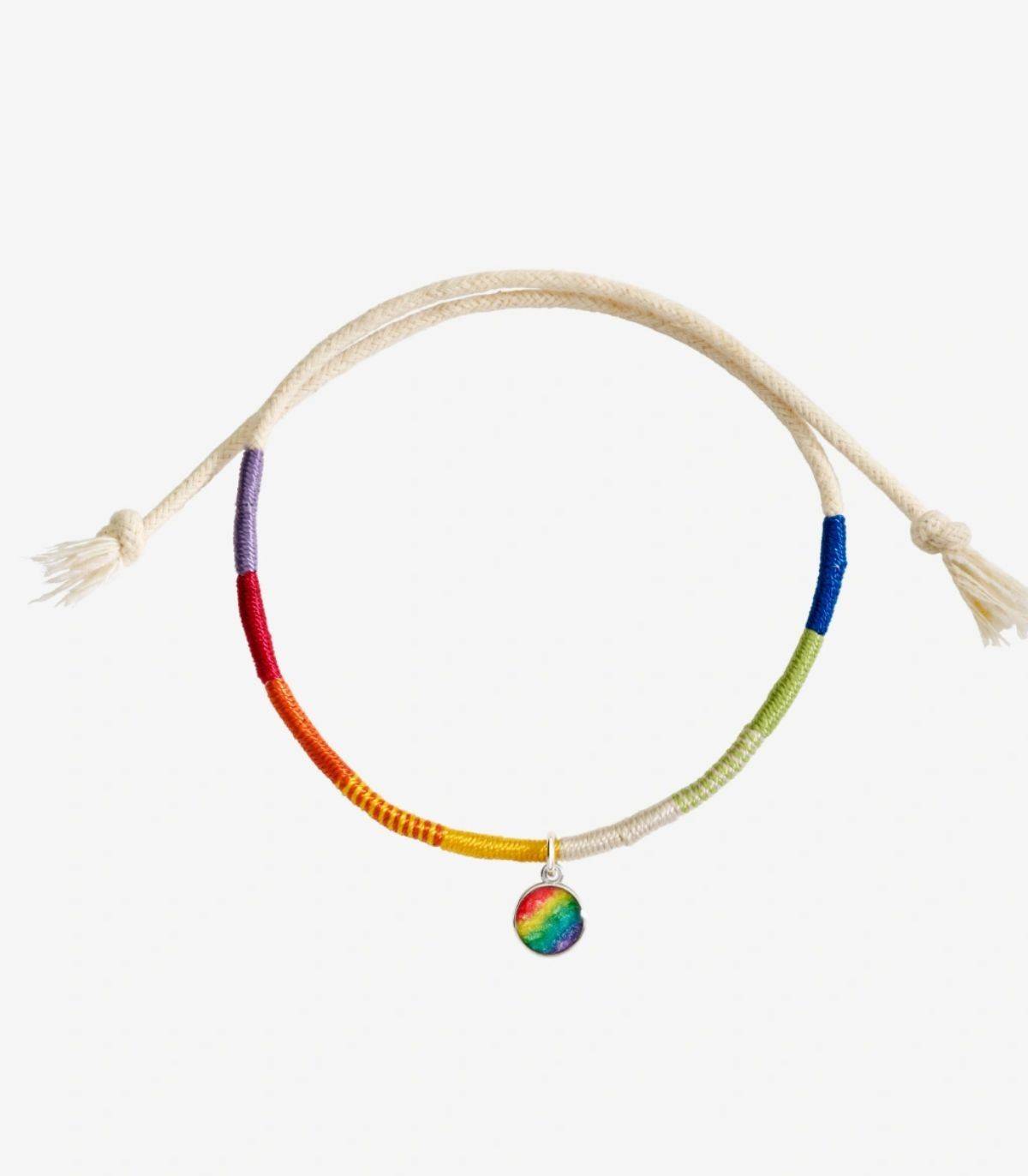 46202 Bracciale Dodo Lgbtqia+ argento & smalto - immagine 1