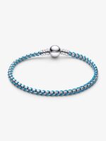 Bracciale Pandora Intreccio Tessuto Turchese - immagine 3