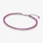 Bracciale Pandora Tennis Rosa