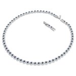 Collana Swarovski Tennis Una Angelic All Around Blu - immagine 2