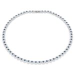 Collana Swarovski Tennis Una Angelic All Around Blu