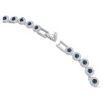 Collana Swarovski Tennis Una Angelic All Around Blu - immagine 3