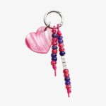 Bag Charms Dodo Cuore In Bioresina e Plastica Riciclata